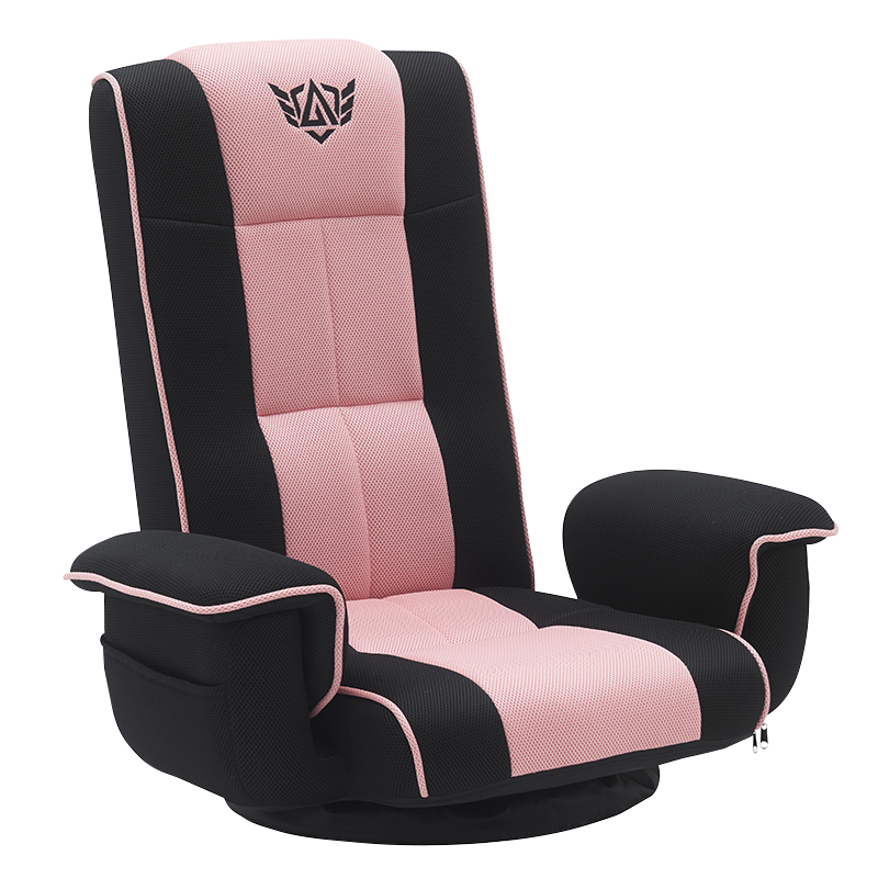 Skladacia podlahová herná stolička s vreckom (S-0106)