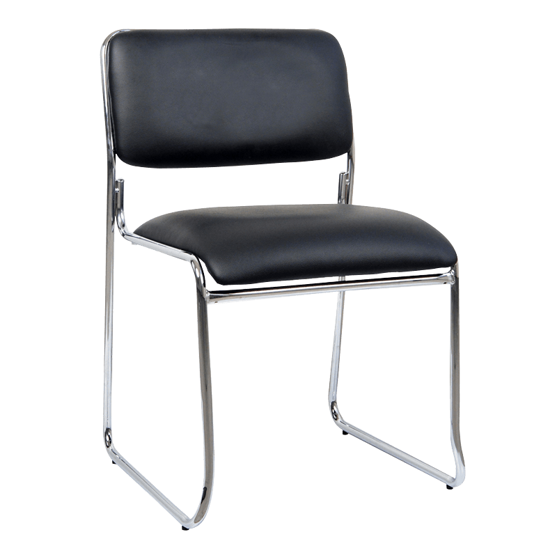 Jednoduché kožené sedadlo na recepcii s nízkym operadlom (Y-1834)