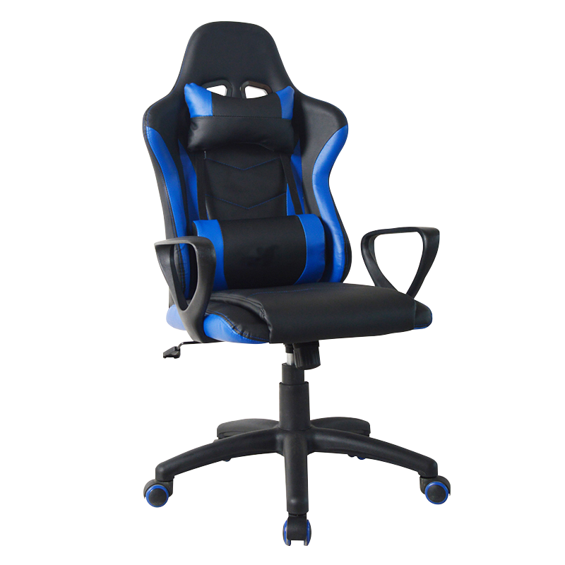 Ekonomická herná stolička z PP lakťovej opierky z umelej kože (Y-2566)