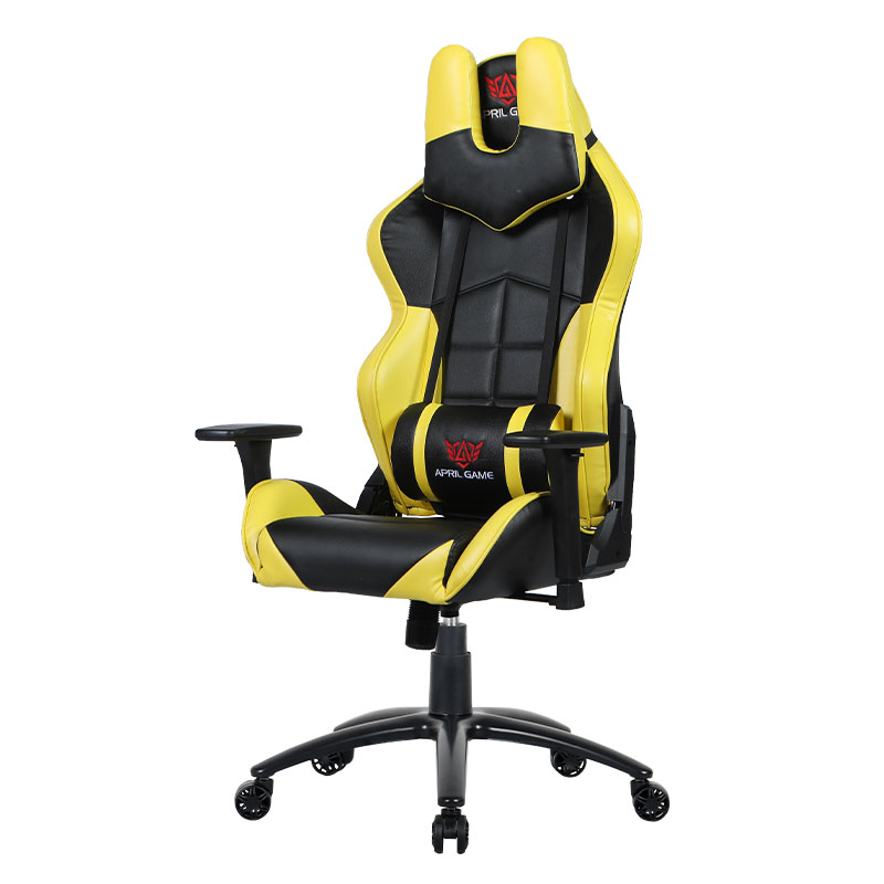 3D otočné herné kreslo s nastavením výšky lakťovej opierky a otáčaním spredu dozadu (Y-2576)