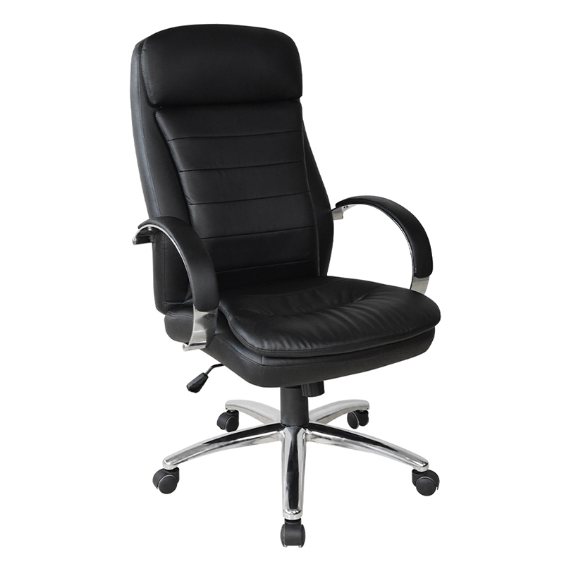 Výkonná kancelárska stolička s chrómovou podložkou (Y-2820)