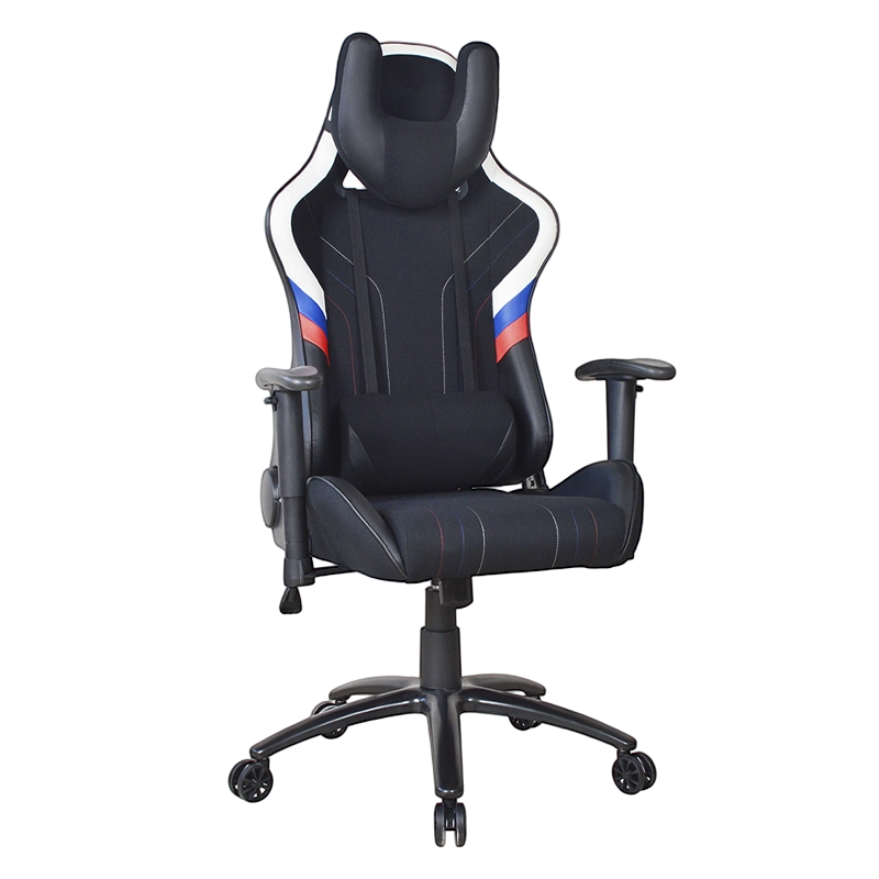 2D lakťová opierka, otočná kovová základňa, pretekárska herná stolička (T-7116)