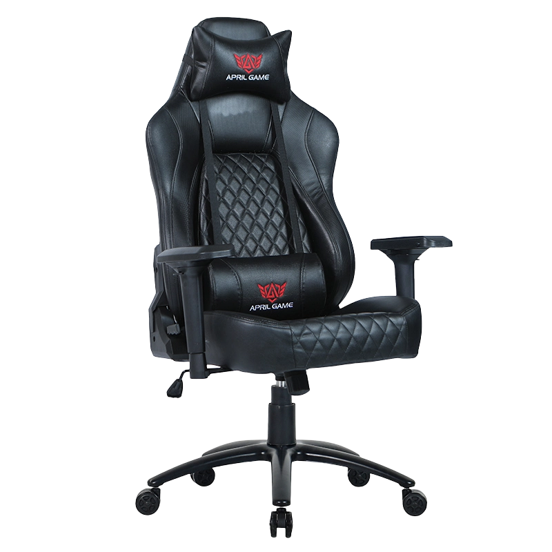 High Back 4D lakťová opierka čierna lakovaná kovová základňa herná stolička (Y-2520)