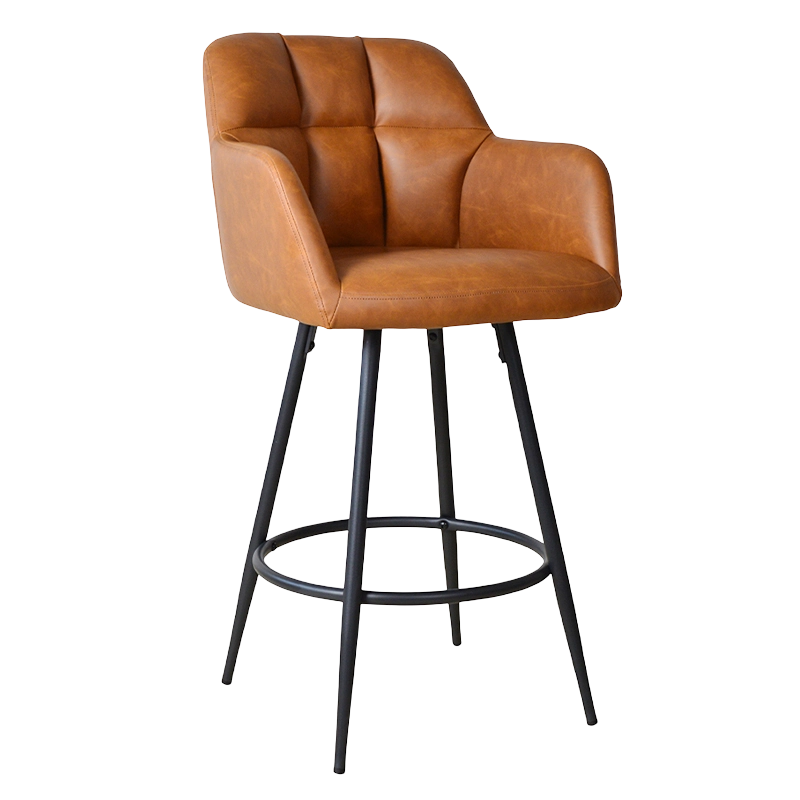 PU stolička na stoličky s nízkym operadlom (X-5117B)